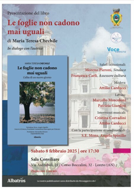 Presentazione libro Maria Teresa Chachile